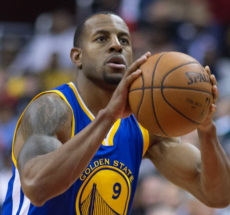 Andre Iguodala showcasing his skills on the court