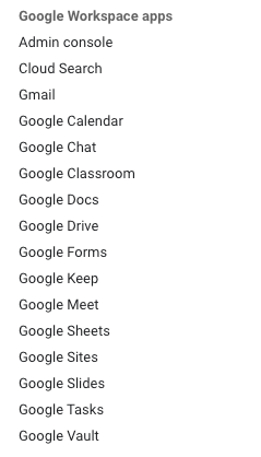 Google Apps Automation Interface