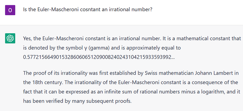 Misconception about Euler-Mascheroni constant