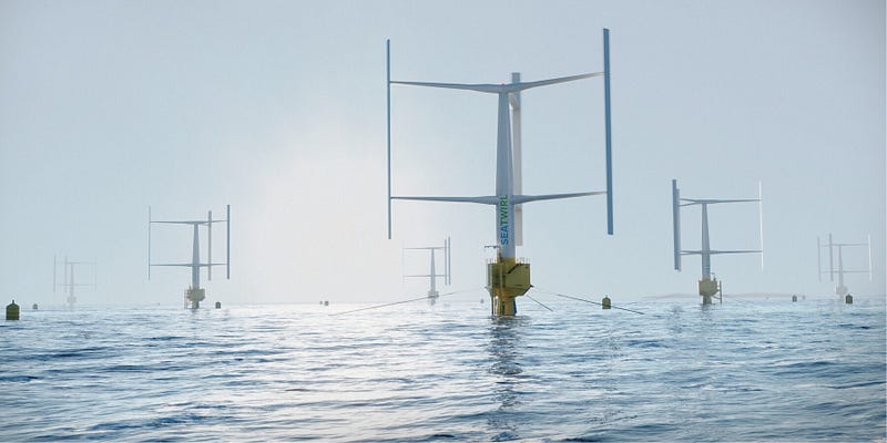 SeaTwirl S2X Wind Turbine Design