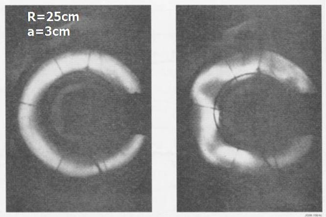 Visualization of plasma instability in a reactor