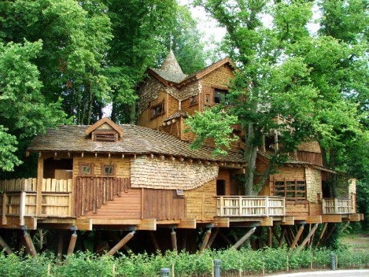 Unique Treehouse at Alnwick Garden