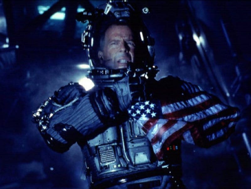 Bruce Willis in *Armageddon*