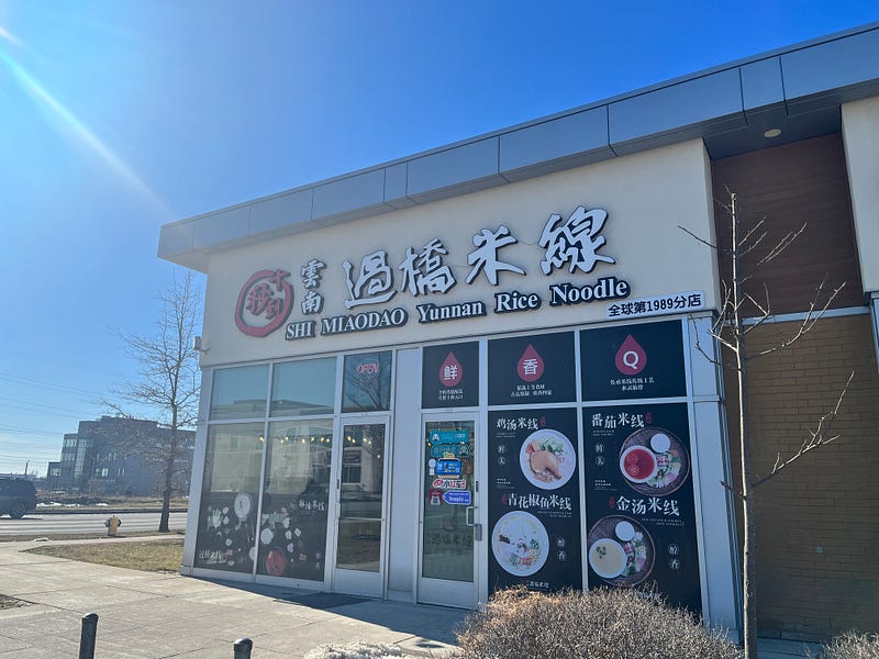 Tasty noodles from a new dining spot