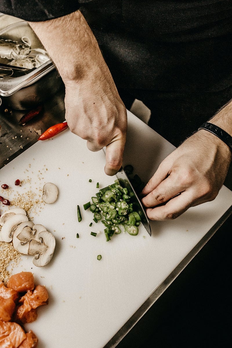 The joy of hands-on cooking