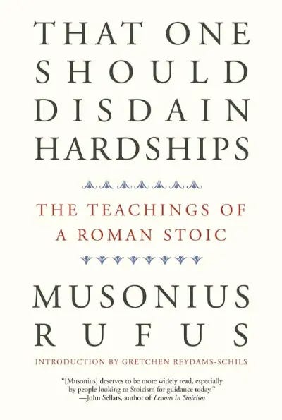 The Teachings of a Roman Stoic by Musonius Rufus