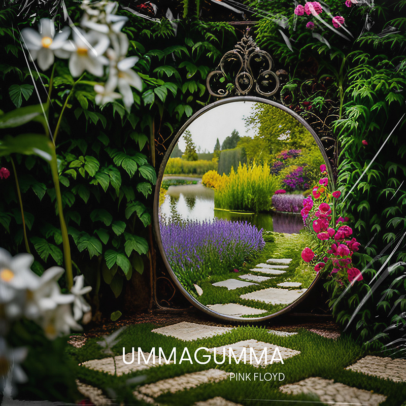 AI-generated cover art for Ummagumma