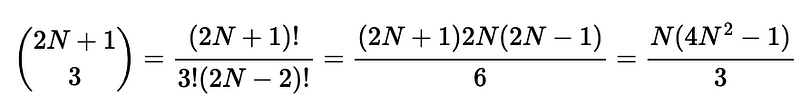 Combinations for probability calculation