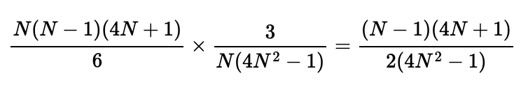 Final probability expression