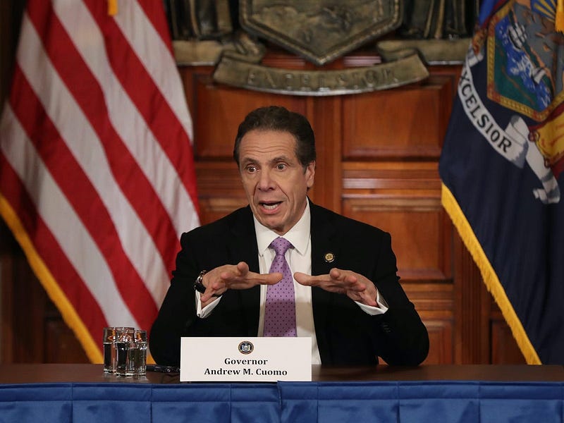 New York Governor Andrew Cuomo's press briefing